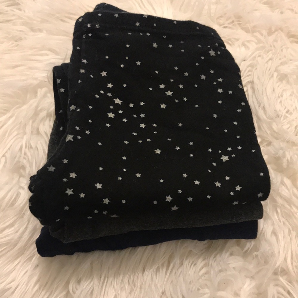 3 pairs of girls leggings !